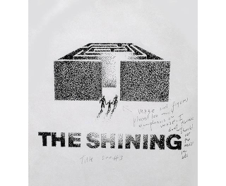 Illustration for article titled Rejected Saul Bass Posters For The ShiningâWith Stanley Kubrick's Notes